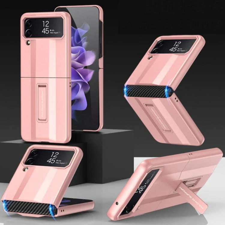 Samsung Galaxy Z Flip 4 GKK Rigid Protective Cover, Pop Out Stand, Flexible Hinge - Image 6