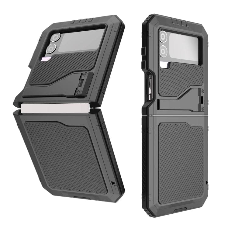 Samsung Galaxy Z Flip 4 Redpepper Max Metal Armour Rugged Cover, Strong Metal Frame - Image 4