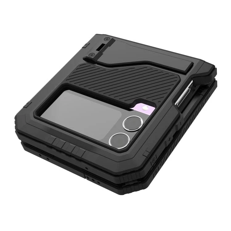 Samsung Galaxy Z Flip 4 Redpepper Max Metal Armour Rugged Cover, Strong Metal Frame - Image 5