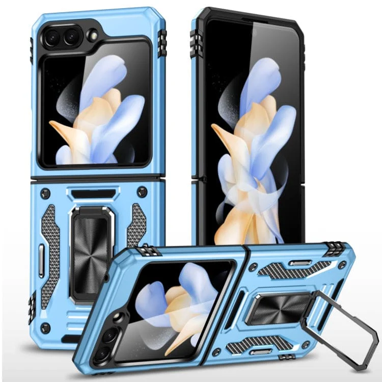 Samsung Galaxy Z Flip 5 Armoured Cover with Stand - Image 10
