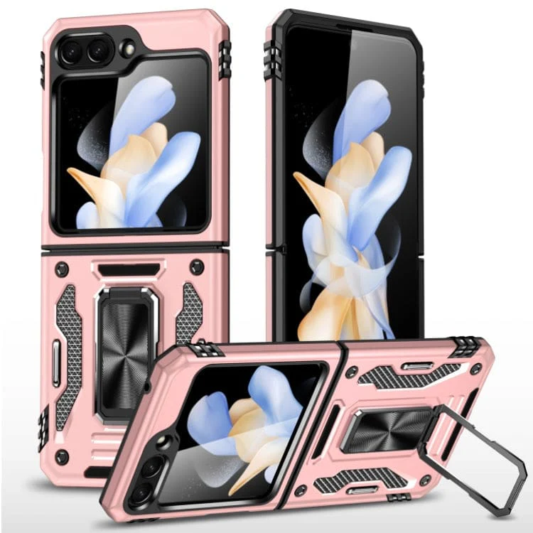 Samsung Galaxy Z Flip 5 Armoured Cover with Stand - Image 8