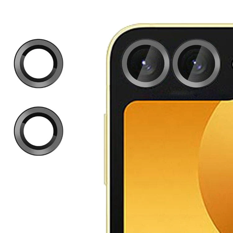 Samsung Galaxy Z Flip7 Camera Lens Protector | Kalebol Tempered Glass Ring Caps