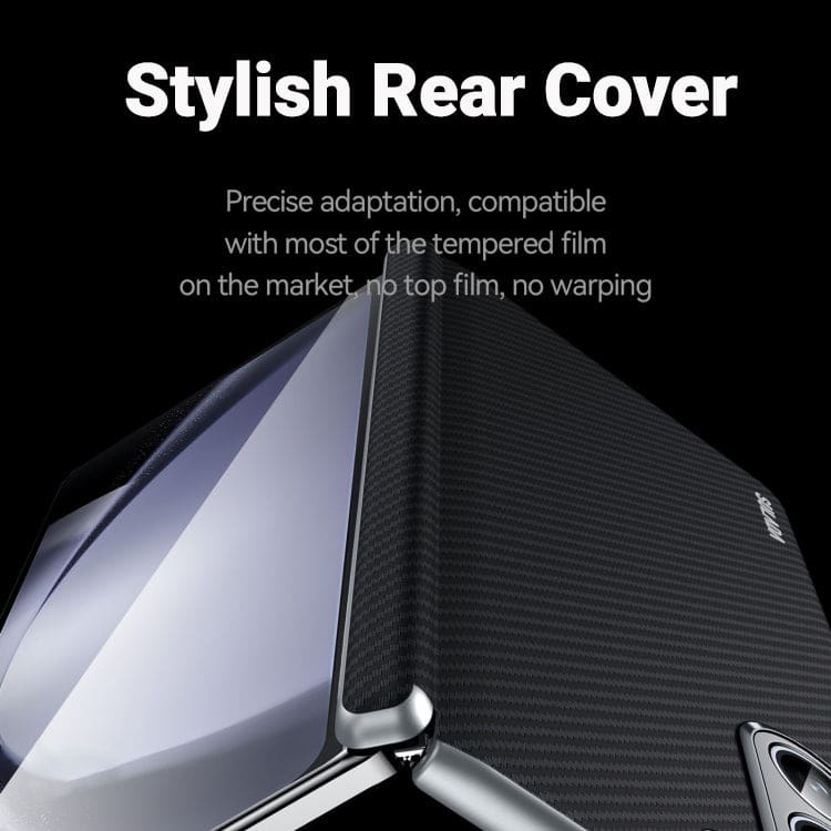 Samsung Galaxy Z Fold 4 Sulada Kevlar Series Premium Rear Cover - Image 6