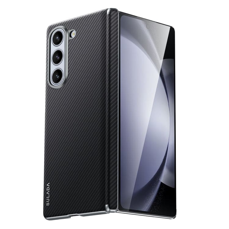 Samsung Galaxy Z Fold 5 Sulada Kevlar Series Premium Rear Cover - Image 8