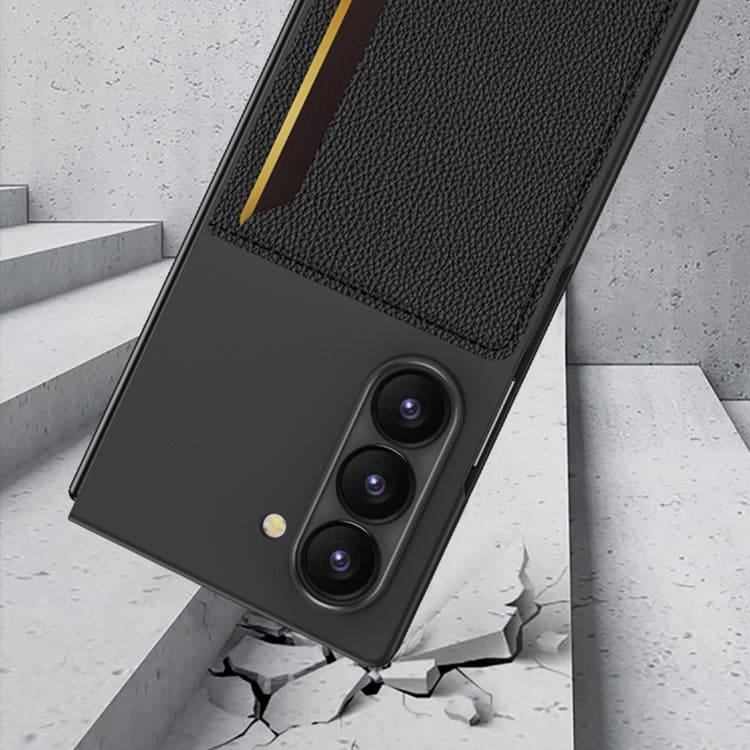Samsung Galaxy Z Fold 6 GKK Slim Cover, Screen Protector Built-In, Card Pocket - Image 5