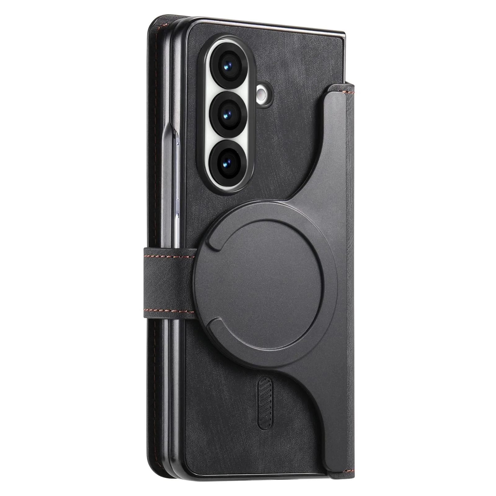 Samsung Galaxy Z Fold 7 CaseNeo MW-03 2-in-1 Detachable Flip Cover Wallet - Image 3