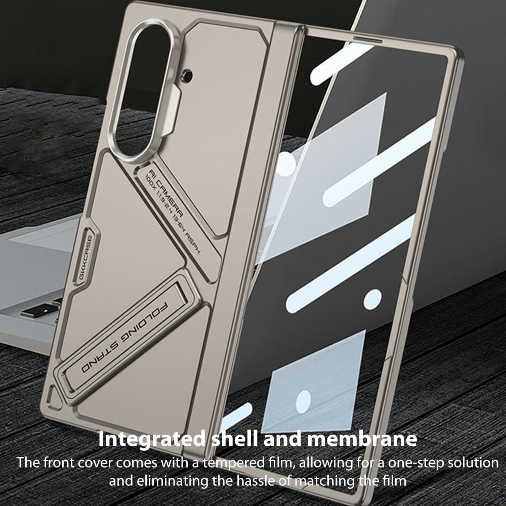 Samsung Galaxy Z Fold 7 GKK Magnetic Hinge Full Protective Case with Stand - Image 9