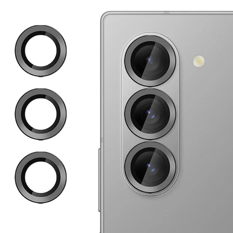 Samsung Galaxy Z Fold6 Camera Lens Protector | Kalebol Tempered Glass Ring Caps