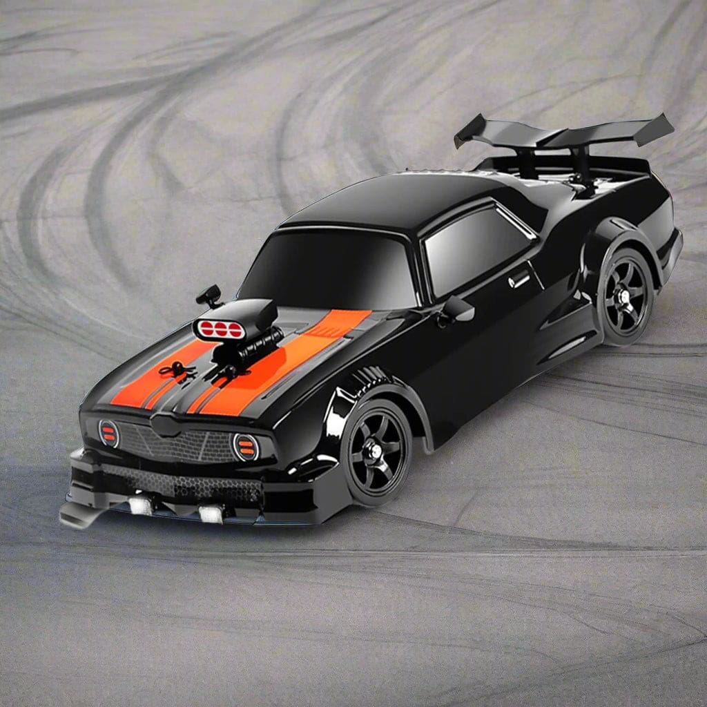 SC16 RC 4WD Drift Car, Dual Motor, 1:16 Scale, LED Lights, Simulated Exhaust Smoke - Image 2