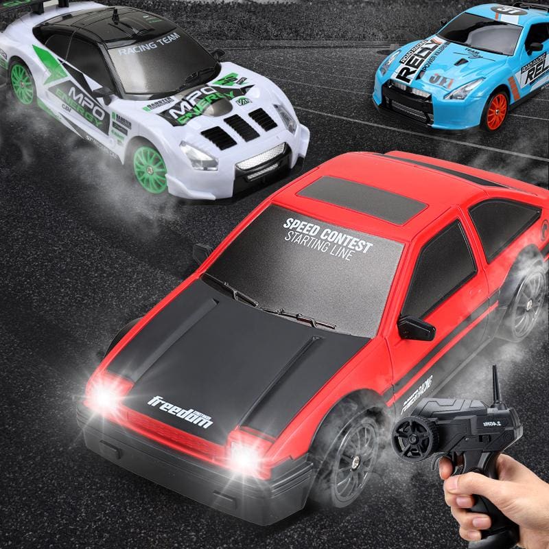 SC24 RC 4WD Drift Car, Dual Motor, 1:24 Scale, LED Lights, Drift and Race Tyres - Image 10