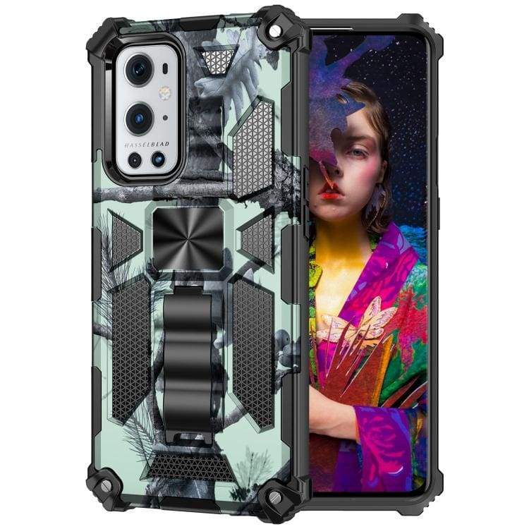 Oppo A54 5G / A74 5G / A93 5G Shockproof Camo Folding Stand Rugged Cover - Image 3