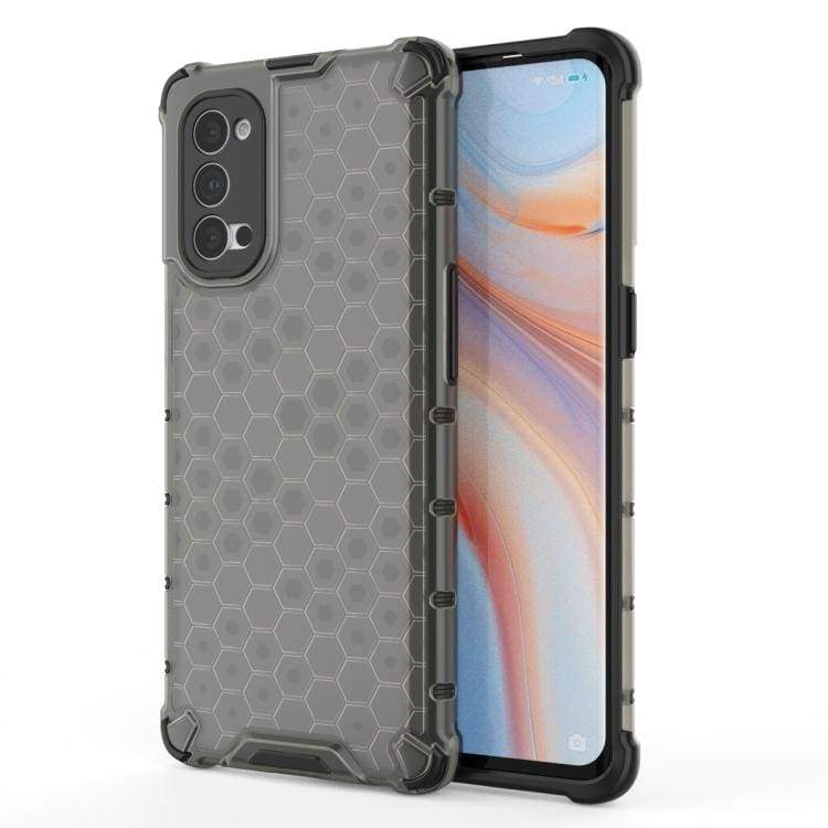 OPPO RENO 4 Shockproof Honeycomb Protective Rear Cover