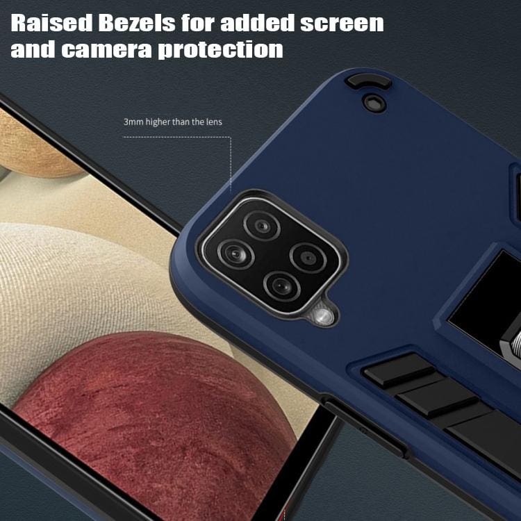 Samsung Galaxy S20 FE Shockproof Case with Metal Patch Stand - Image 3