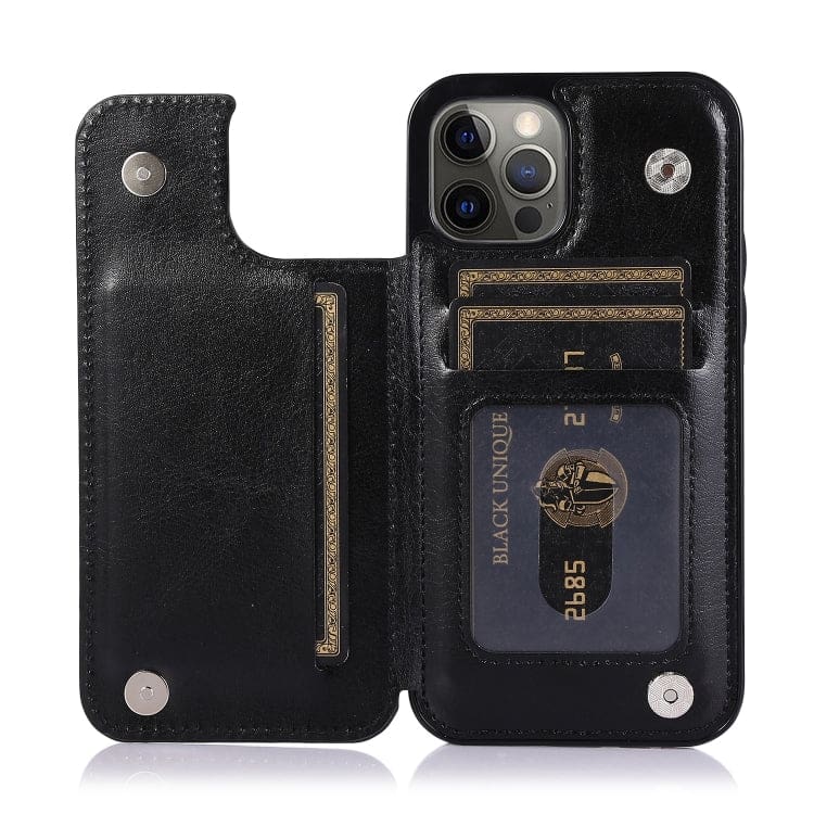 Apple iPhone 13 Pro Rear Wallet Cover with Card Holder - Image 4