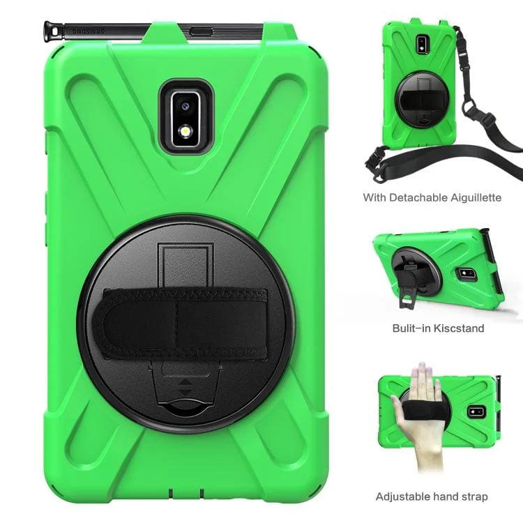 Samsung Galaxy Tab Active 2 8.0 Shockproof Rugged Cover with Stand - Image 6