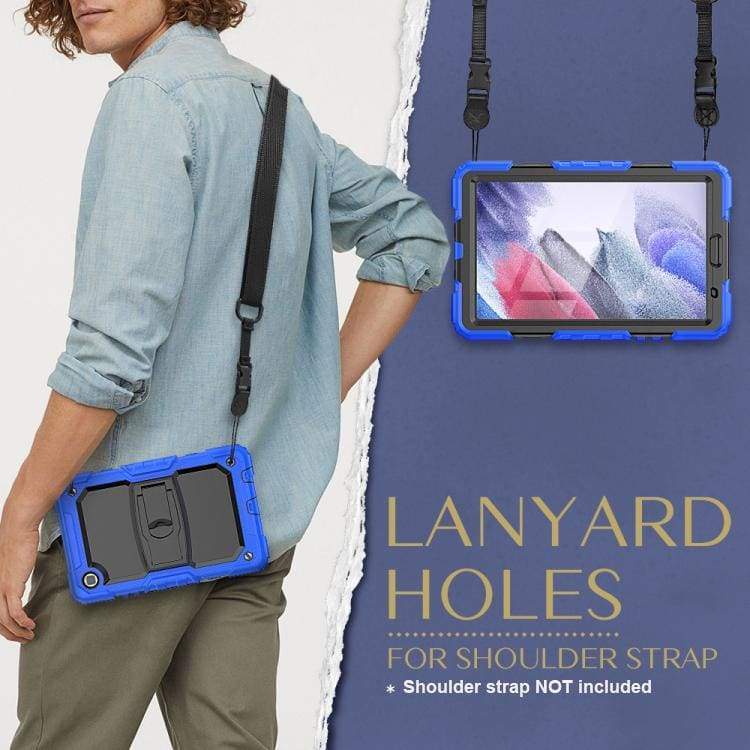 Samsung Galaxy Tab A7 Lite Shockproof Rugged Cover with Stand - Image 5