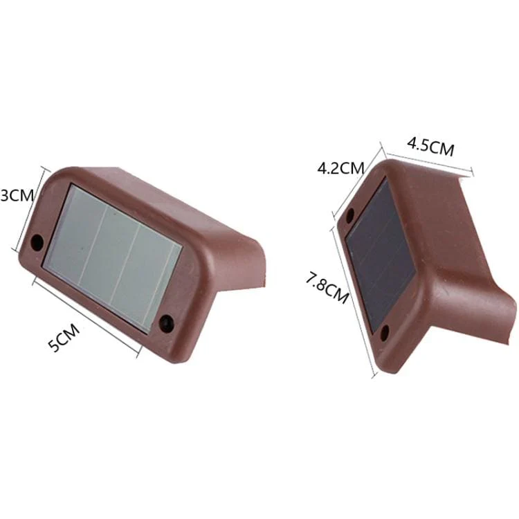 Solar Powered Stair, Step or Railing Lighting. 4 Pack - Image 7