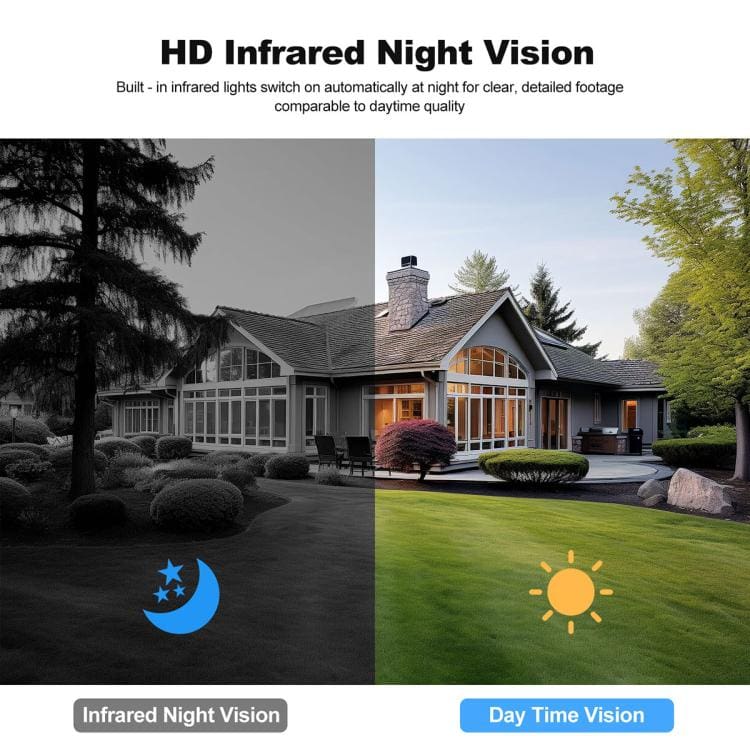Srihome 4MP Wireless Doorbell Camera | Smart Intercom Kit with Indoor Screen & Phone App Control - Image 9