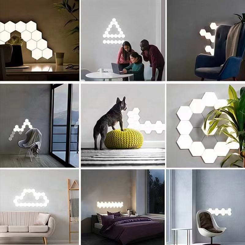 Symphony LED Ambient Light Tiles, Wi-Fi App Control, Multiple Patterns, 12 tile pack - Image 7