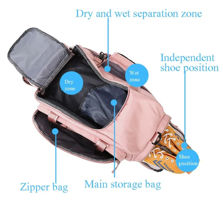 T90 Sport Travel Backpack, Shoulder Strap, 45L Capacity - Image 3