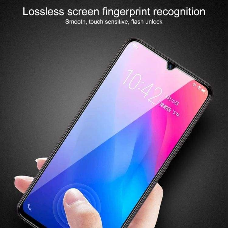 Samsung Galaxy A21, 158x70mm Tempered Glass 9D Hardness, Anti-Scratch, Black Border - Image 4