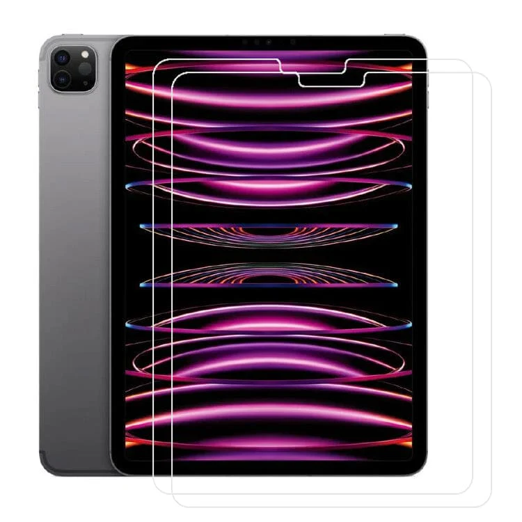 [2 PACK] Apple iPad Pro 12.9 Tempered Glass Screen Protector