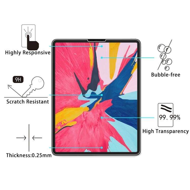 [2 PACK] Apple iPad Pro 12.9 Tempered Glass Screen Protector - Image 2