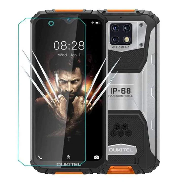 Oukitel WP6 Rugged Phone Tempered Glass 9H Hardness, Anti-Scratch