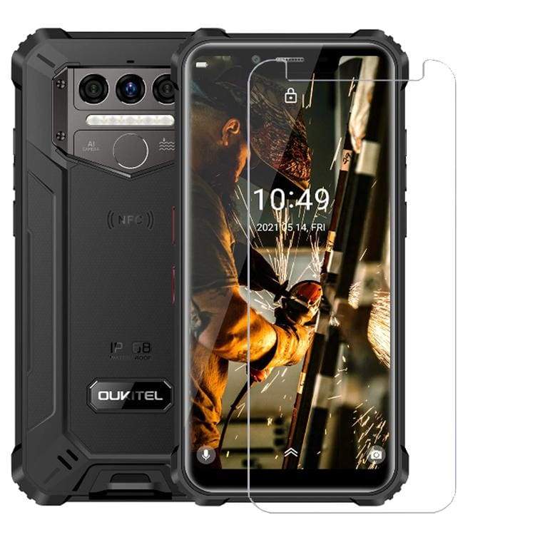 OUKITEL WP9 Rugged Phone Tempered Glass 9H Hardness, Anti-Scratch