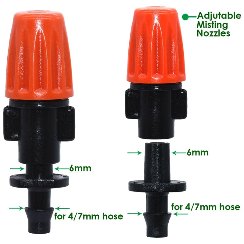 TF-118 Drip Irrigation Micro Spray Head – Fits 4-7mm Hose - Image 5
