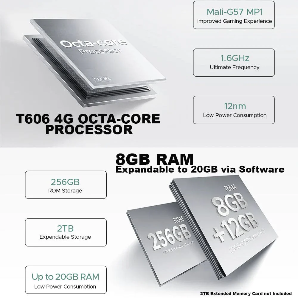 [TRADE-IN] Doogee Fire 6 Power 4G Rugged Phone, 15500mAh, 8GB RAM + 256GB Storage - Image 11