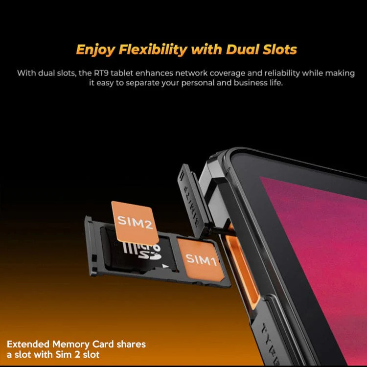 [TRADE-IN] Oukitel RT9 4G Rugged Tablet, 6GB RAM+256GB, 11000mA Battery, 10.1in HD Screen, Android 14 - Image 11