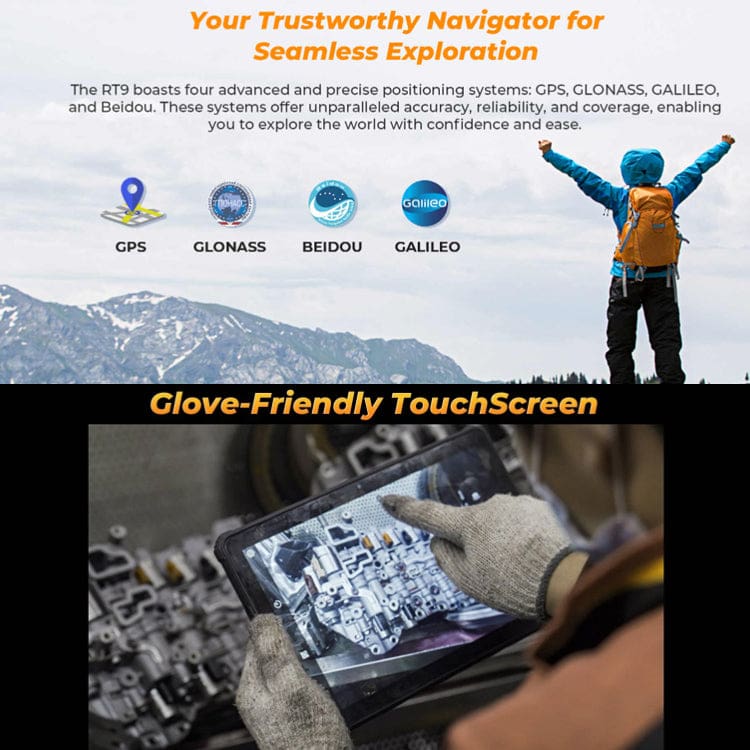 [TRADE-IN] Oukitel RT9 4G Rugged Tablet, 6GB RAM+256GB, 11000mA Battery, 10.1in HD Screen, Android 14 - Image 14