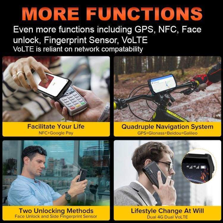 [TRADE-IN]  Ulefone Power Armor 13 13200mA Mega Battery Rugged, 6.81" FHD +Display, 8GB RAM + 256GB, 48MP Quad Camera, IR Rangefinder, 20W Fast Charger, Wireless Charge - Image 18