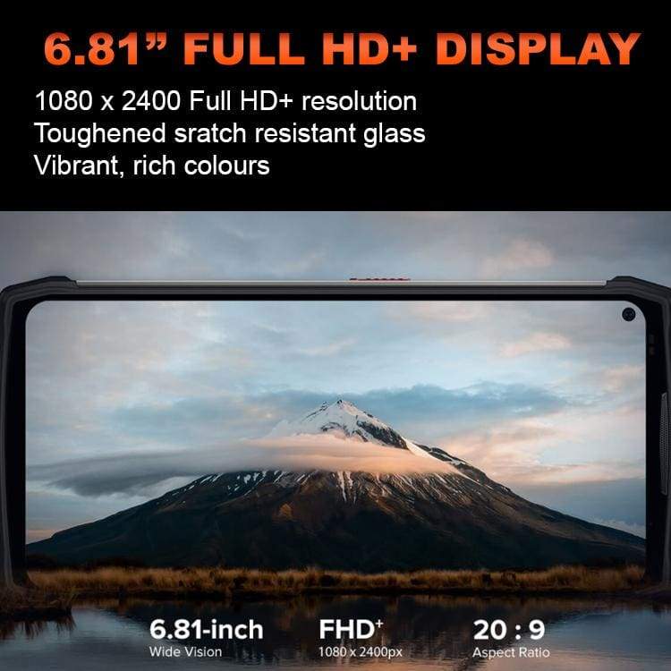 [TRADE-IN]  Ulefone Power Armor 13 13200mA Mega Battery Rugged, 6.81" FHD +Display, 8GB RAM + 256GB, 48MP Quad Camera, IR Rangefinder, 20W Fast Charger, Wireless Charge - Image 9