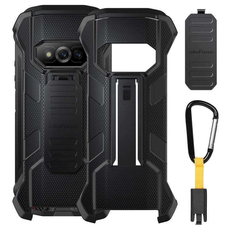 Ulefone Armor 15 Cover + Belt Clip and Quick Clip Carabiner