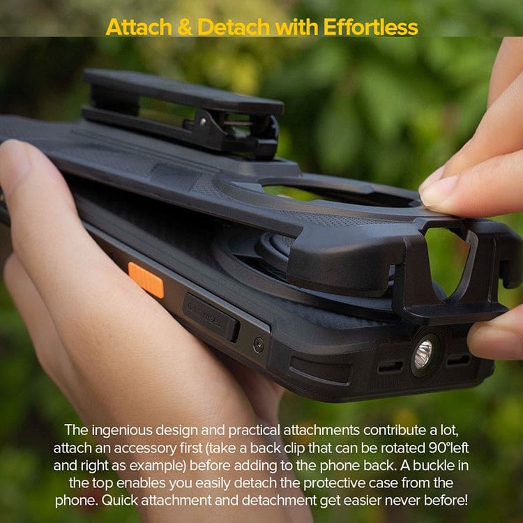 Ulefone Power Armor 16 Pro Rugged Cover + Quick Clip Carabiner - Image 5