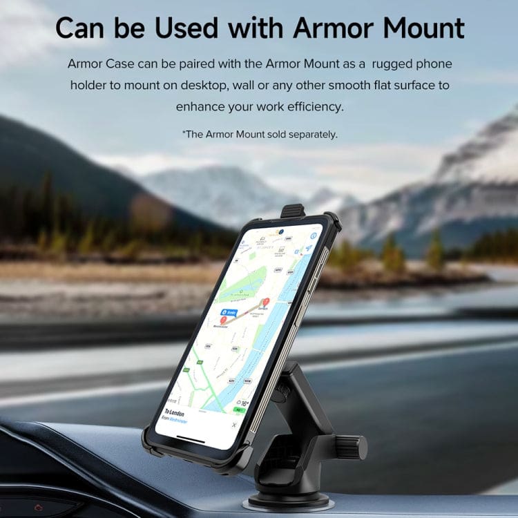 Ulefone Armor 25T / 25T Pro Rugged Cover + Quick Clip Carabiner - Image 5
