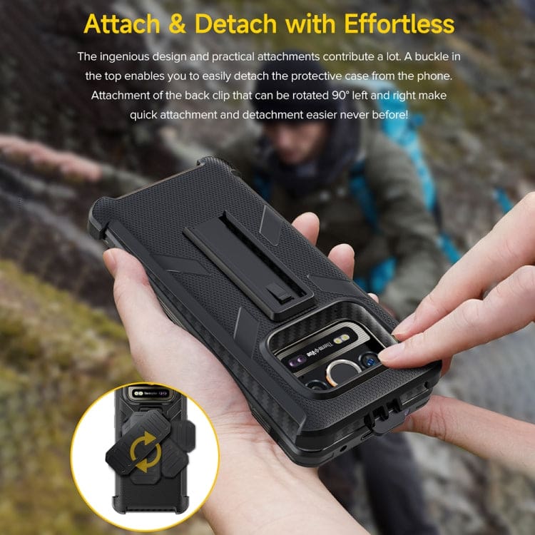 Ulefone Armor 25T / 25T Pro Rugged Cover + Quick Clip Carabiner - Image 7