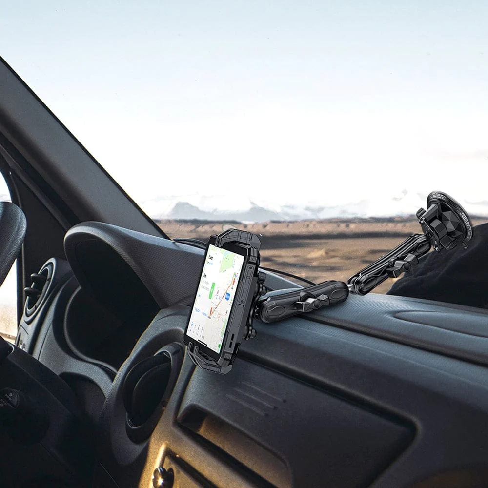 Ulefone Armor Mount Max Phone / Tablet Vehicle Mount, Vibration Damper, Suction Cup - Image 2
