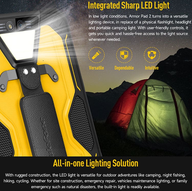 Ulefone Armor Pad 2 4G 8GB+256GB Rugged Tablet | 18600mA Battery | 11" 2K Screen - Image 4