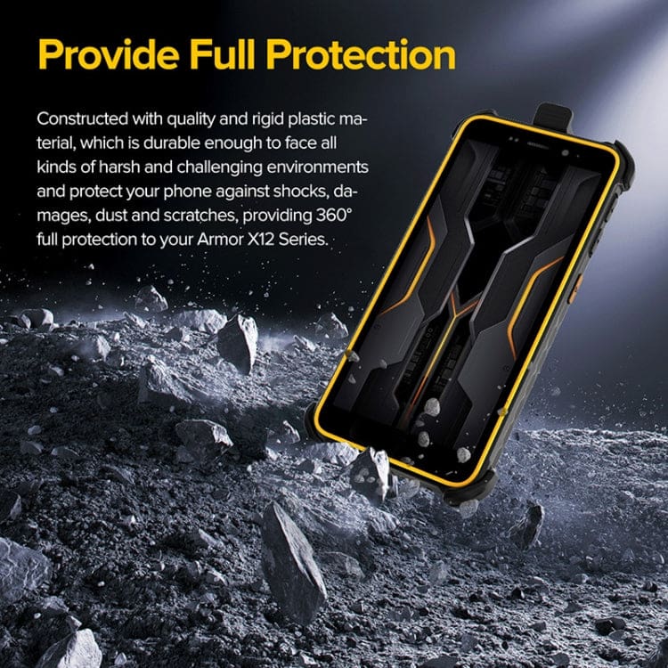 Ulefone Armor X12 Pro Cover + Belt Clip and Quick Clip Carabiner - Image 4