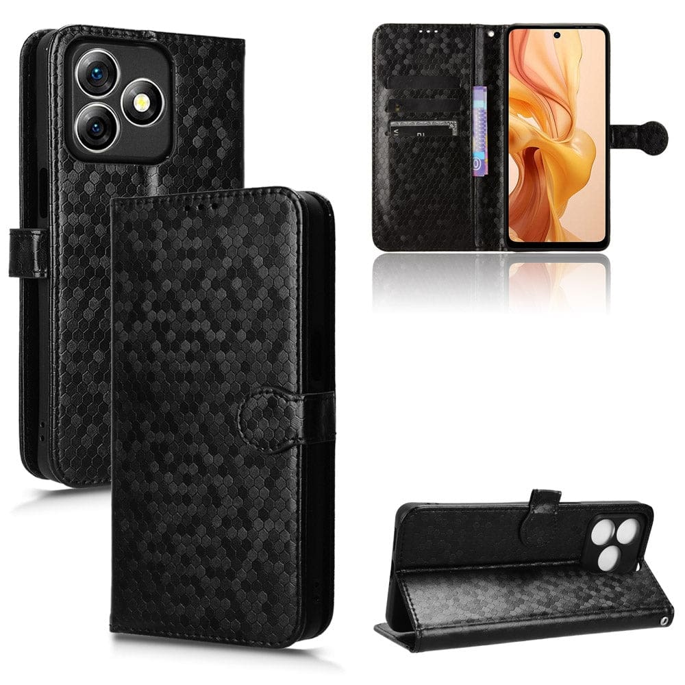 Ulefone Note 18 Ultra Honeycomb Flip Wallet Cover, Card Slots - Image 2