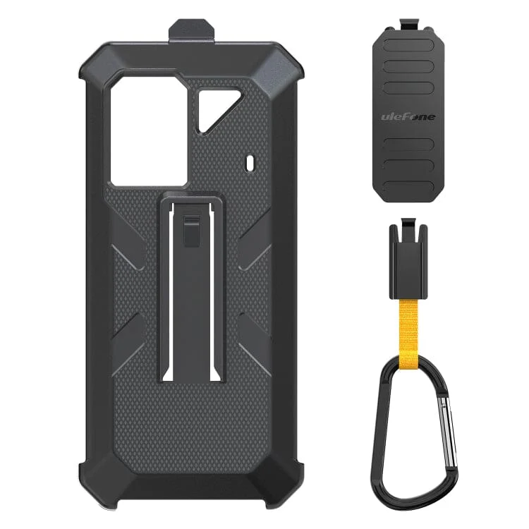 Ulefone Power Armor 18/18T, Armor 19/19T Cover + Belt Clip and Quick Clip Carabiner - Image 2