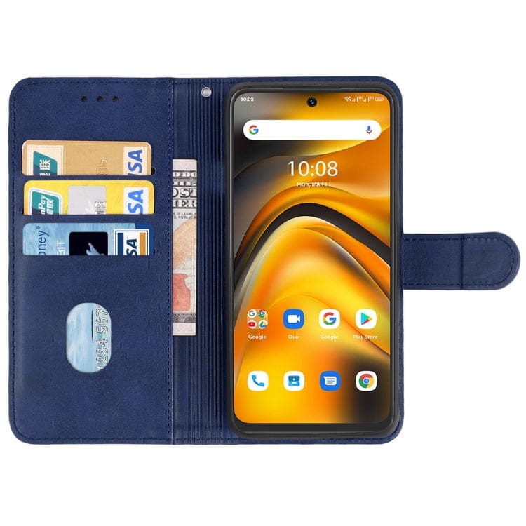 Umidigi A13 Pro 5G Deluxe Flip Cover Case, Credit Card Slots, Magnetic Closing - Image 3