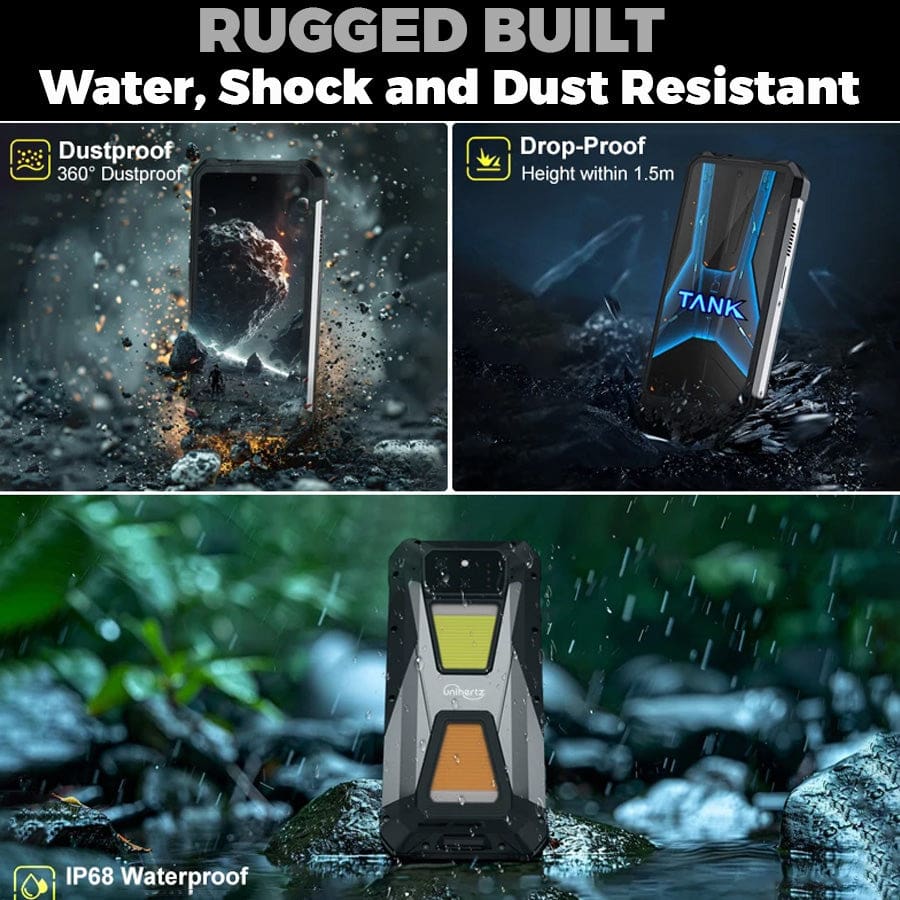 Unihertz 8849 Tank 3S 5G Rugged, DLP Projector, 16GB RAM+512GB, 15600mAh, Dimensity 8200 - Image 10
