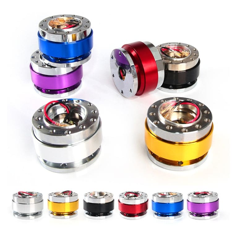 Universal 70/75mm Car Steering Wheel Quick Release Adapter Boss Kit - Image 5