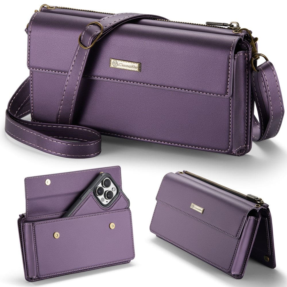 Universal CaseMe ME20 Phone Crossbody Wallet, Shoulder and Wrist Strap, Holds 7 Cards - Image 13