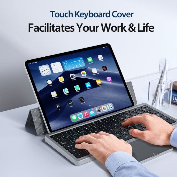Universal Dux Ducis OK Series Magnetic Wireless Tablet Keyboard with Touchpad - Image 4