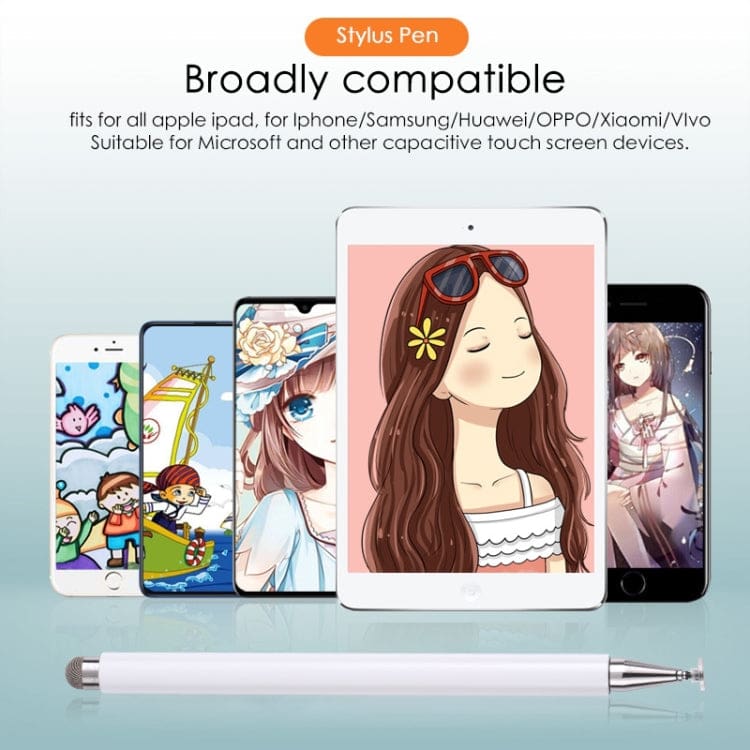 Universal Capacitive Stylus Pen | Soft Silicon Nib Touch Screen Pencil | Apple and Android Compatible - Image 6
